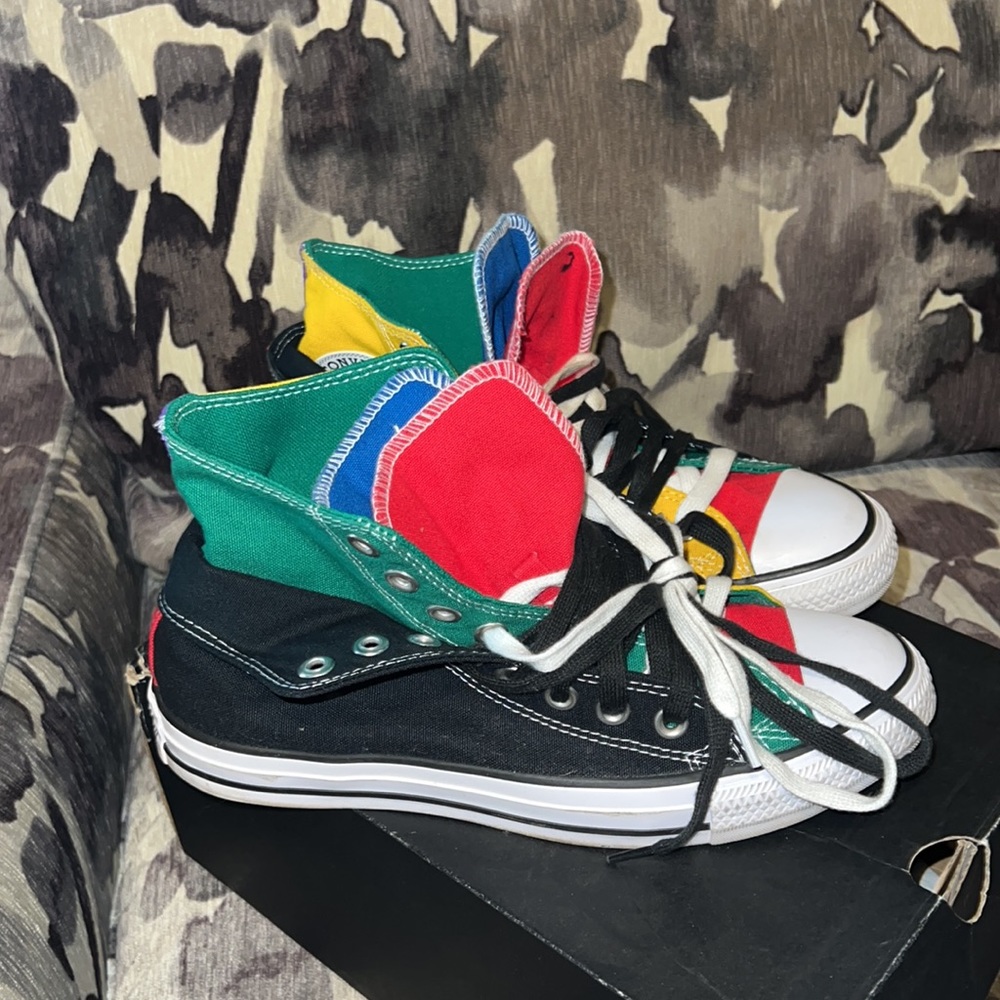 Double Upper Classic Multi Color Converse - image 8